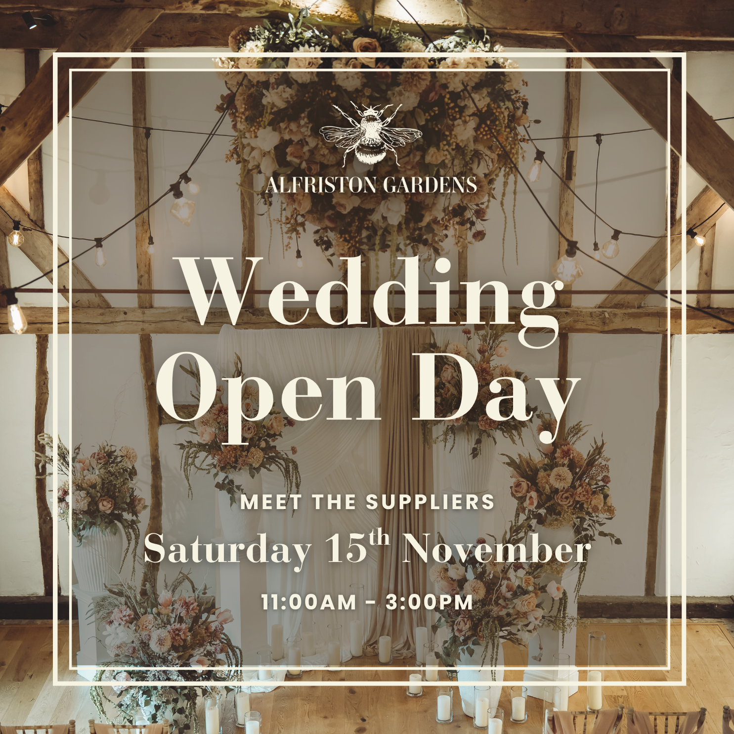 Open Day details for November 2025 at Alfriston Gardens